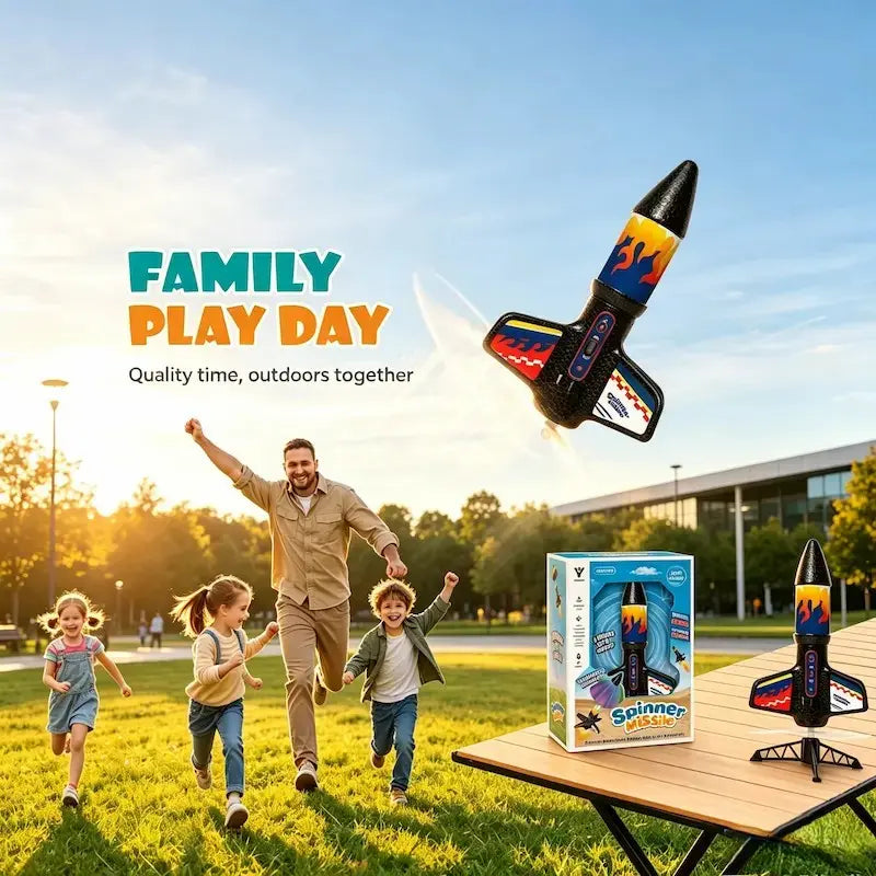Outdoor Rocket Launcher Toy set for Kids
