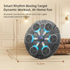Smart Music Boxing Target | Bluetooth Rhythm Wall Trainer with LED Lights