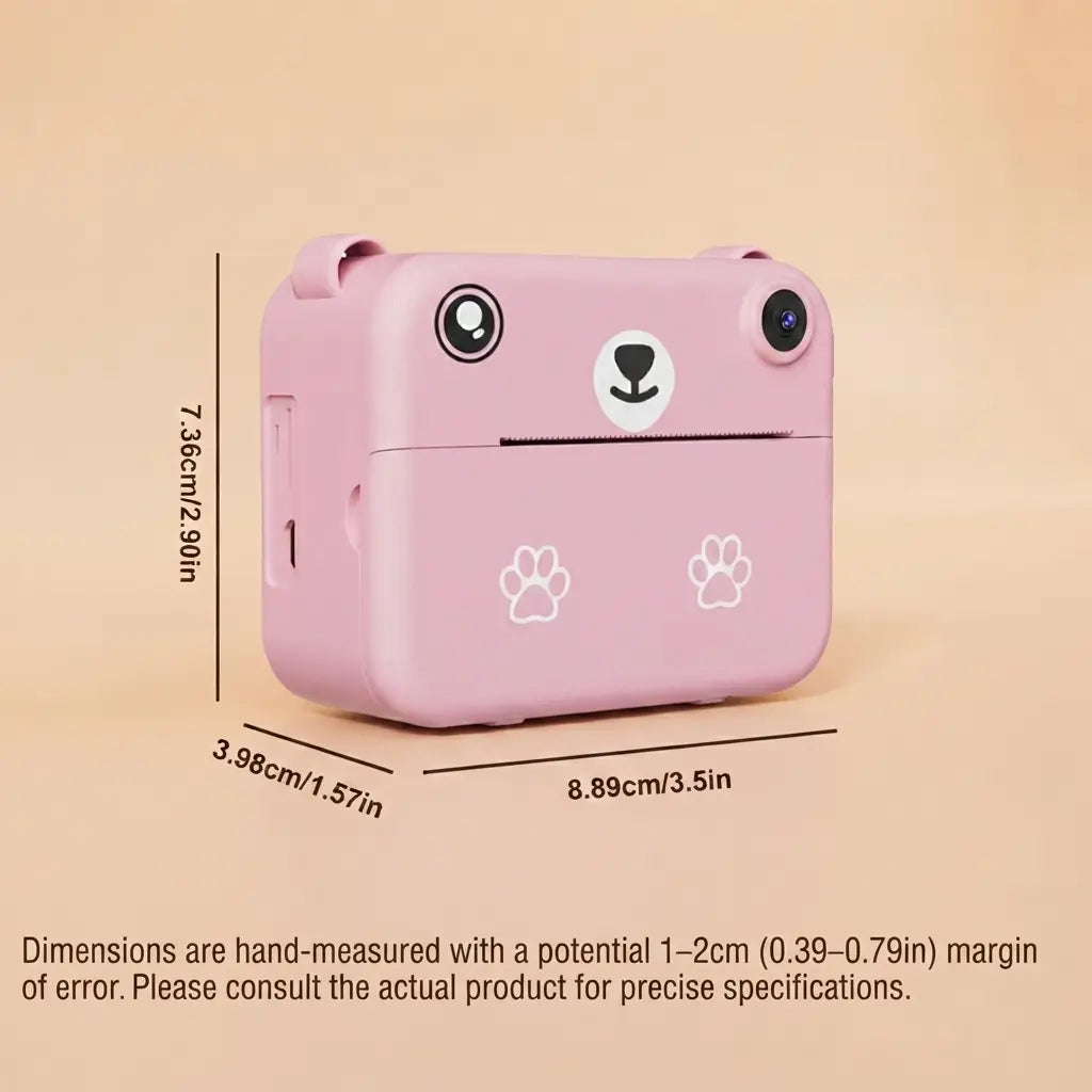 Interactive Instant Print Camera for Kids & Toddlers