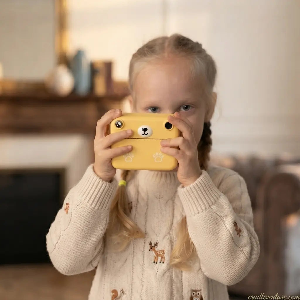 Interactive Instant Print Camera for Kids & Toddlers
