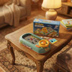 TurboRace Interactive Steering Wheel Game Console 200-Level Racing Toy for Kids