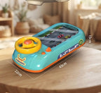 TurboRace Interactive Steering Wheel Game Console 200-Level Racing Toy for Kids