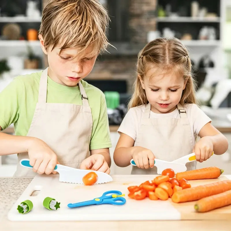 Safe Montessori Kitchen Tools Set for Kids