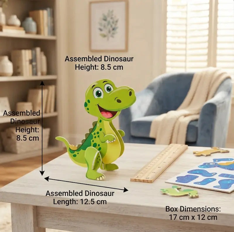 3D Cartoon DIY Assembly Puzzle Set for Kids